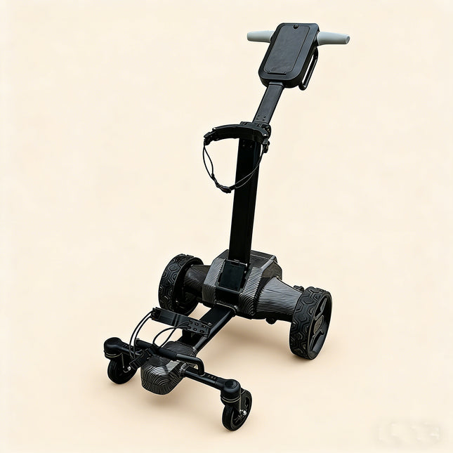 4-Wheel Folding Golf Push Cart