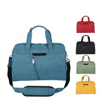 Eliteshine waterproof nylon golf accessory bag available in 5 colors: blue, red, black, sage green, and yellow