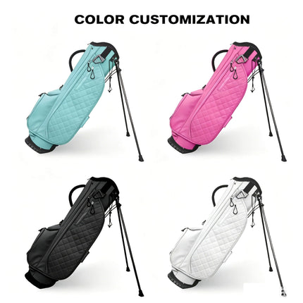 eliteshine n02 pu golf bag in various colors for choice with two kickstands