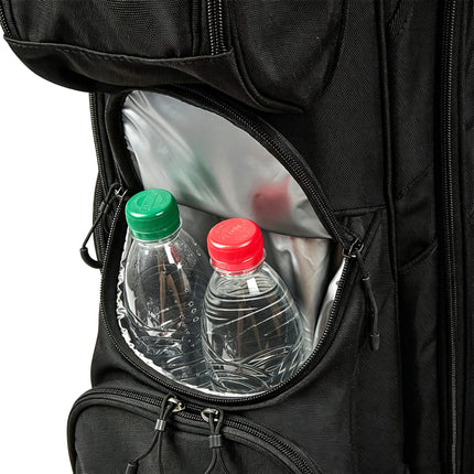 Eliteshine 14-way waterproof polyester golf stand bag with multiple large pockets