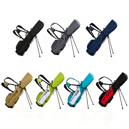 Eliteshine 5-way waterproof polyester golf stand bag right side view in different colors with dual shoulder straps and built-in kickstand legs