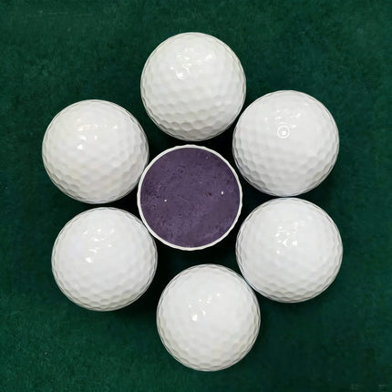 Eliteshine 2-piece polyurethane golf ball, white, for tournament with soft PU cover