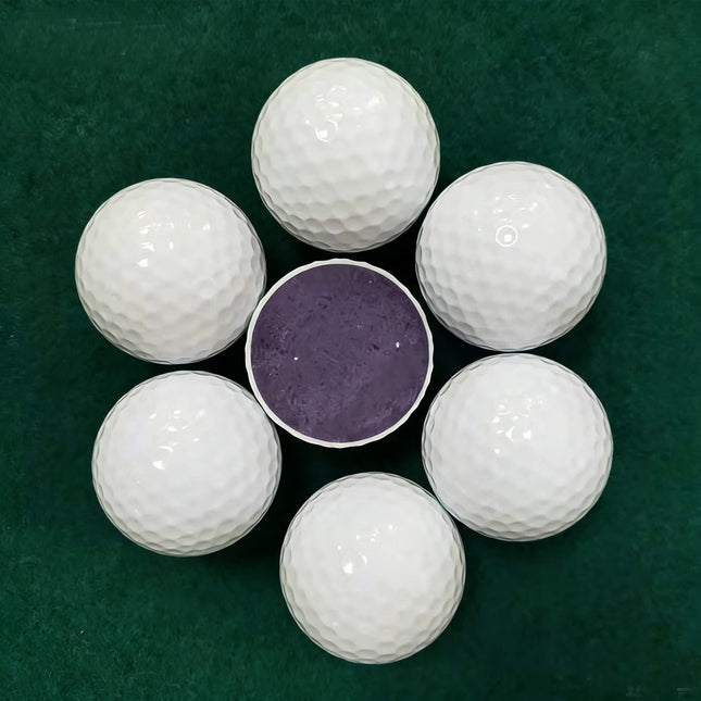 Eliteshine 2-piece polyurethane golf ball, white, for tournament with soft PU cover