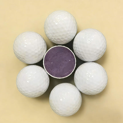 Eliteshine 2-piece polyurethane golf ball, white, tournament-ready with soft PU cover