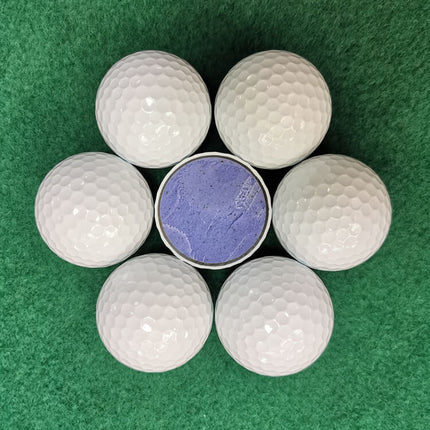 Eliteshine 3-piece Surlyn tournament golf ball, white, enhanced control and distance
