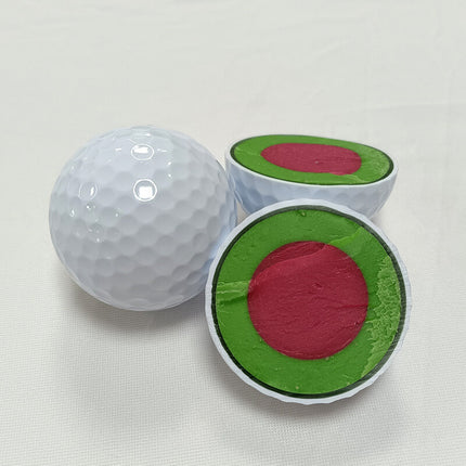 structure of Eliteshine 4-piece Surlyn tournament golf ball dimple pattern and cover