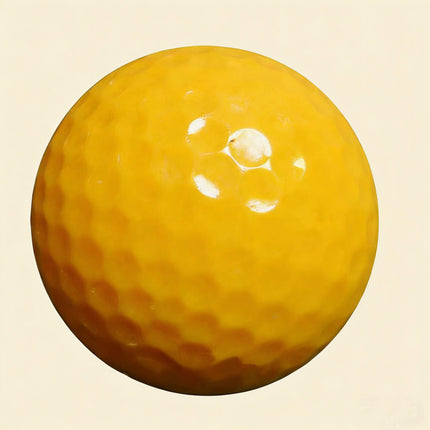 Eliteshine golf ball, yellow, customized color acceptable