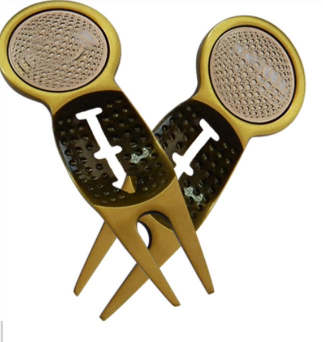 Multifunctional divot tool