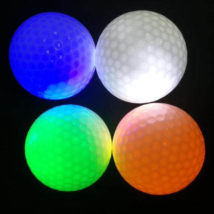 Eliteshine 8-minute light on ED light-up golf balls, impact-activated glow